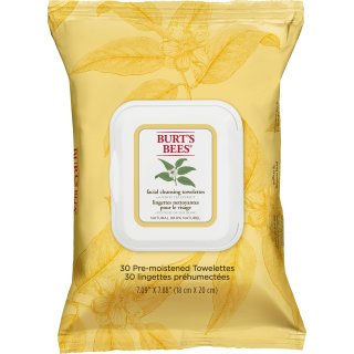 BURT&acute;S BEES Facial Cleansing Towelettes - White Tea (30 T&uuml;cher)